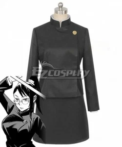 Jujutsu Kaisen Sorcery Fight Maki Zenin Shoko Ieiri Black Skirt Cosplay Costume - Picture 1 of 6