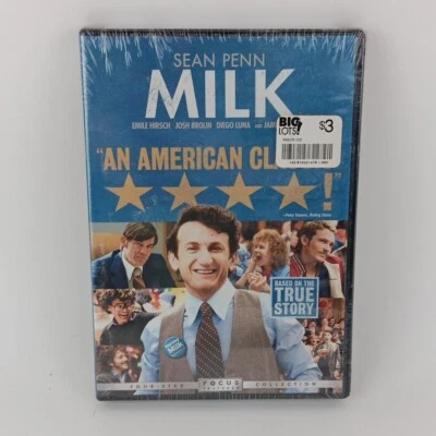 Milk (DVD, 2009, French/English Version) Brand New Sealed Sean Penn James Franco - Image 1 of 4