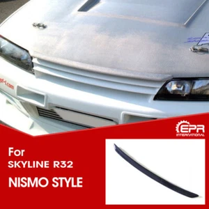 For Nissan Skyline R32 GTS GTR Carbon Fiber NSM-Style Bonnet Hood Lip Body kit - Imagen 1 de 6