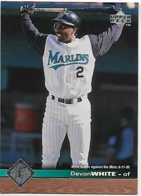 1997 Upper Deck #358 Devon White NM Near Mint Marlins - Image 1 of 2