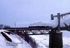 Photo Chemin de fer national du Canada 6218 pont de Québec Saint-Laurent 1971  