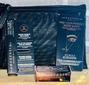ANASTASIA BEVERLY HILLS Lash Brag Volumizing Mascara Brow Wiz Mini Brow Stencil - Picture 1 of 1