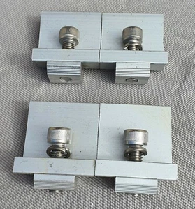 4 End Clamps for a Solar Panels Array - Foto 1 di 8