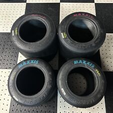 4 MAXXIS HT3 Go Kart Racing Tires set - 12x9.00-6 11x6.00-6 Drift Trike Barstool