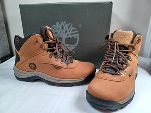 NIB men's 9.5 Timberland White Ledge Waterproof Mid Hiker Boot - Wheat Nubuck - Picture 1 of 13