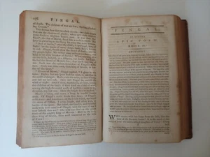 James Macpherson The Poems of Ossian the Son of Fingal 1790 Antique Book - Picture 1 of 5