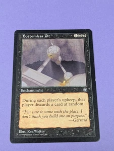 MTG Magic: Stronghold: Bottomless Pit Uncommon - LP - Picture 1 of 3