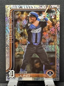2025 Topps Series 1 Card #80 Silver Foil Jace Jung RC - Bild 1 von 2