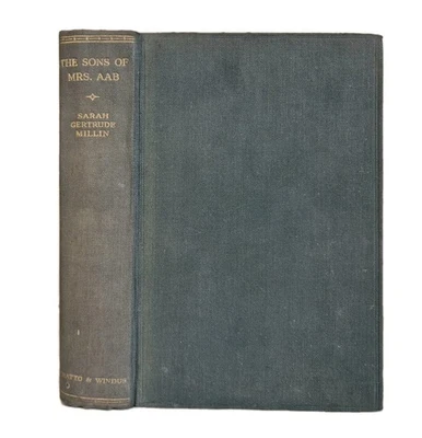 The Sons Of Mrs. AAB A Novel By Sarah Gertrude Millin 1931 1st Edition - Image 1 of 4