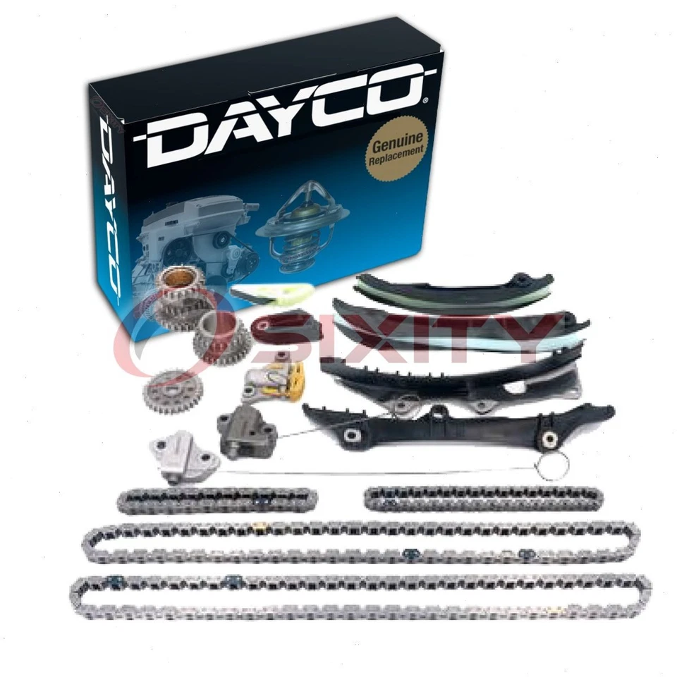 Kit de cadena de distribución del motor Dayco para Dodge Grand Caravan 2011-2020 tren de válvulas zn Foto 1 de 4