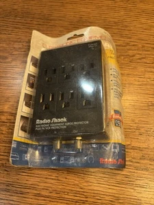 Radio Shack Surge Protector #61-2134 Electronic Protection Tv VCR Dvd - Picture 1 of 4
