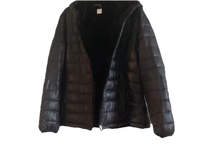 NWT Andrew  Marc Ladies Reversible  To Fur Jacket BLACK X-Large Puffer - Image 1 of 4