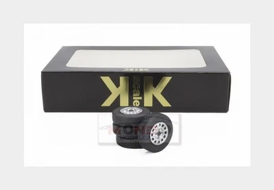 1:18 KK SCALE Set 4X Wheels And Rims For Volkswagen Scirocco Mki 1976 KKDCACC025 - Image 1 of 2