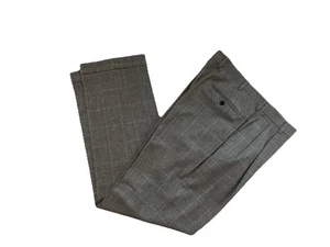 Mens Prince Of Wales Brooks Brothers Dress Pants SIze  35x34 - Picture 1 of 7