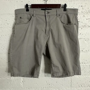 PD&C Mens Shorts 38 Tan Stretch 11" Inseam Flat Front Cotton Blend E14 - Picture 1 of 4