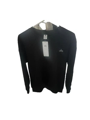 Sudadera ALO negra inspirada en el diseñador NUEVA.  Se quitaron las etiquetas para probar no encajaban Foto 1 de 4