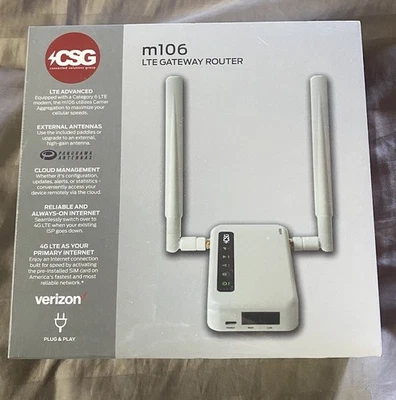 CSG M106 LTE Portable Wireless Gateway Router - Image 1 of 2