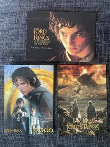 Lord Of The Rings Frodo Film Merchandise Postcards UK x 3 Collectibles - Picture 1 of 1