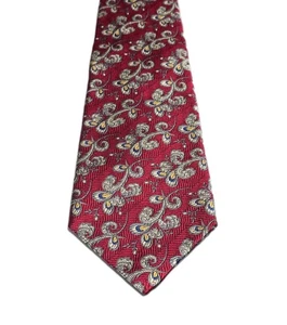 Robert Talbott Best Of Class Tie Red Yellow Blue Colorful 100% Silk 60" x 3 7/8" - Picture 1 of 6