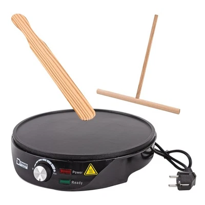 Crepes - Maker Crepegerät Crepeplatte Pfannkuchen Pfanne Ø 30 cm 1000 W Watt - Bild 1 von 3