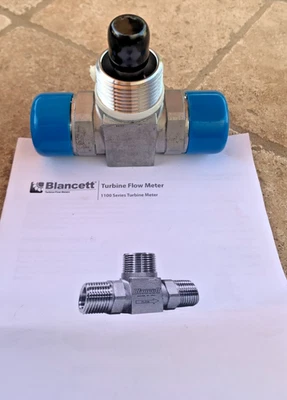 Blancett B111-110 Flowmeter Turbine, 50 Gpm - Image 1 of 4