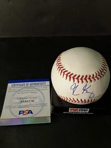 GEORGE KIRBY SEATTLE MARINERS SIGNED BASEBALL PSA #AL81776 - Picture 1 of 6