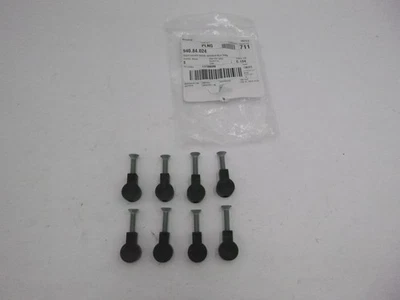 8件装Hafele玻璃支架插入件带M6 x 30 1-3/16螺丝塑料 — 第 1/3 张图片