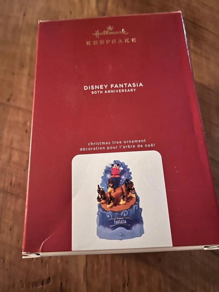 Hallmark Keepsake Ornament 2020 Disney Fantasia 80th Anniversary Mickey Mouse