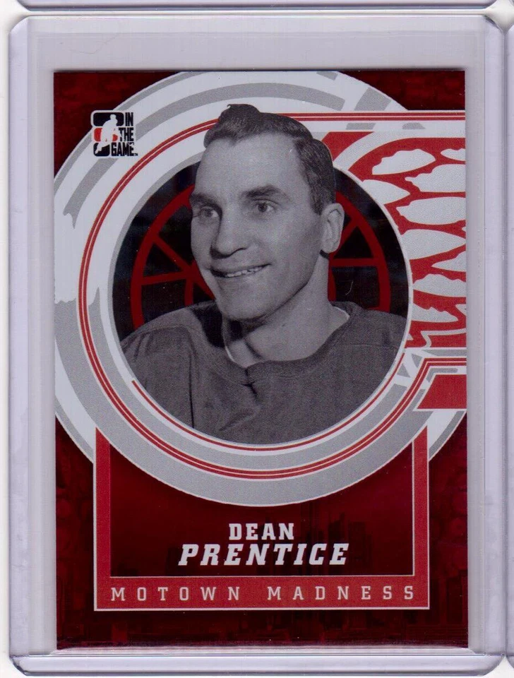 DEAN PRENTICE 12/13 ITG Motown Madness Red Base Card #114 Detroit Red Wings - Image 1 of 1
