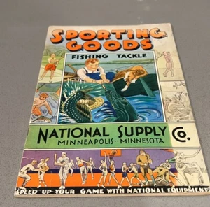 1936 Fishing Tackle & Sporting Goods Catalog: National Supply Company - Picture 1 of 12