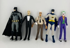 Menge 5 biegsame neue Batman - Alfred, Commissioner Jim Gordon, Batman, Joker - Bild 1 von 12