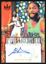 2023-24 Court Kings Impressionist Ink Ruby #28 Deandre Ayton Auto /49