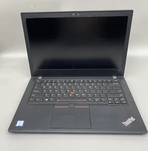 Lenovo ThinkPad T480 14" i7 16GB RAM 512GB SSD Black Laptop-B/Shadow- See DESC - Picture 1 of 6