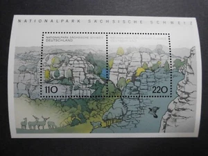 Block 44 *1998 *Nationalpark Sächsische Schweiz * 2 Marken *PF - Bild 1 von 1