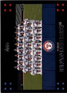 2007 Topps Baseball #596 Texas Rangers