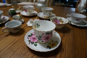 Lot 20 of Vintage dishes and cups and saucers great deal check out photos - Picture 1 of 14