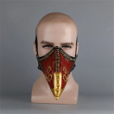 My Hero Academia Midoriya Izuku Chisaki Kai Overhaul Half Face Mask Cosplay Prop - Image 1 of 4