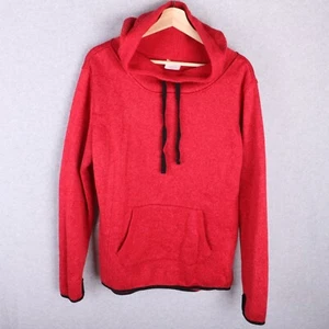 Danskin Now Red Hooded Zip Up Sweater Hoodie Women XXL - Picture 1 of 9