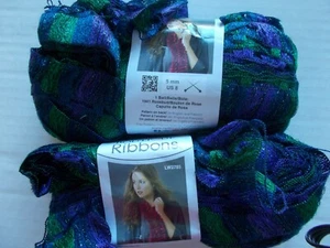 Red Heart Boutique Bänder Metallic Rüschengarn, Weinrebe, Menge 2 (42 Yards EA) - Bild 1 von 2