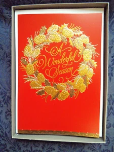 HOLIDAY GREETING CARDS HALLMARK DELUXE ~ 16 COUNT NOS - Picture 1 of 4