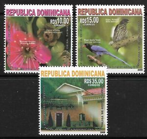 STAMPS-DOMINICAN REPUBLIC. 2008 Friendship With China Set. SG: 2274/76. MNH.  
