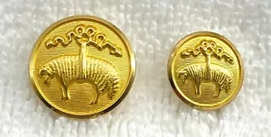 Brooks Brothers Knöpfe zwei golden Fleece Waterbury unbenutzt - Bild 1 von 2