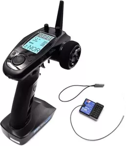 Flysky FS-GT5 2.4G Channels AFHDS RC Transmitter with FS-BS6 Receiver for RC Car - Picture 1 of 9