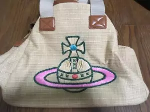 Vivienne Westwood Tote Bag Beige Women 71720 - Picture 1 of 4