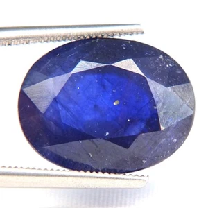 SHOLA Echt 15,29 Ct Natürlicher Tief Blau Saphir aus Madagaskar - Bild 1 von 3