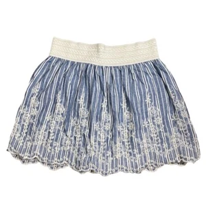 Knit Works denim and lace style skort, size YL, NWT - Picture 1 of 8