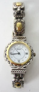 Reloj de cuarzo Brighton Nantucket dos tonos con cierre de palanca - Imagen 1 de 4