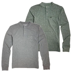 Camisa Henley de manga larga para hombre Timberland A1XA1 - Imagen 1 de 3