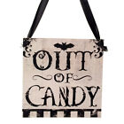  Halloween Wooden Sign Haunted House Prop Party Supplies Decorate