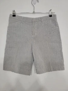 DKNY Women's Shorts Size Small 4 Chino Pinstripe - Picture 1 of 4